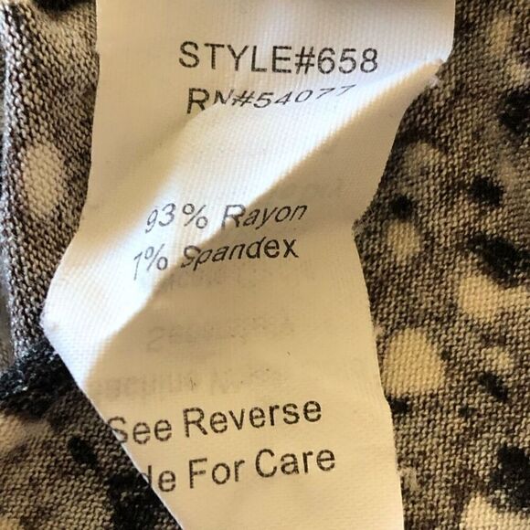 CAbi #658 Dappled Dots Normcore, Career Faux Wrap Dress Size M - Picture 11 of 16